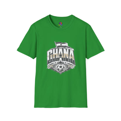 Ghana Vintage Flag T-Shirt — Retro Ghana Pride Graphic Tee