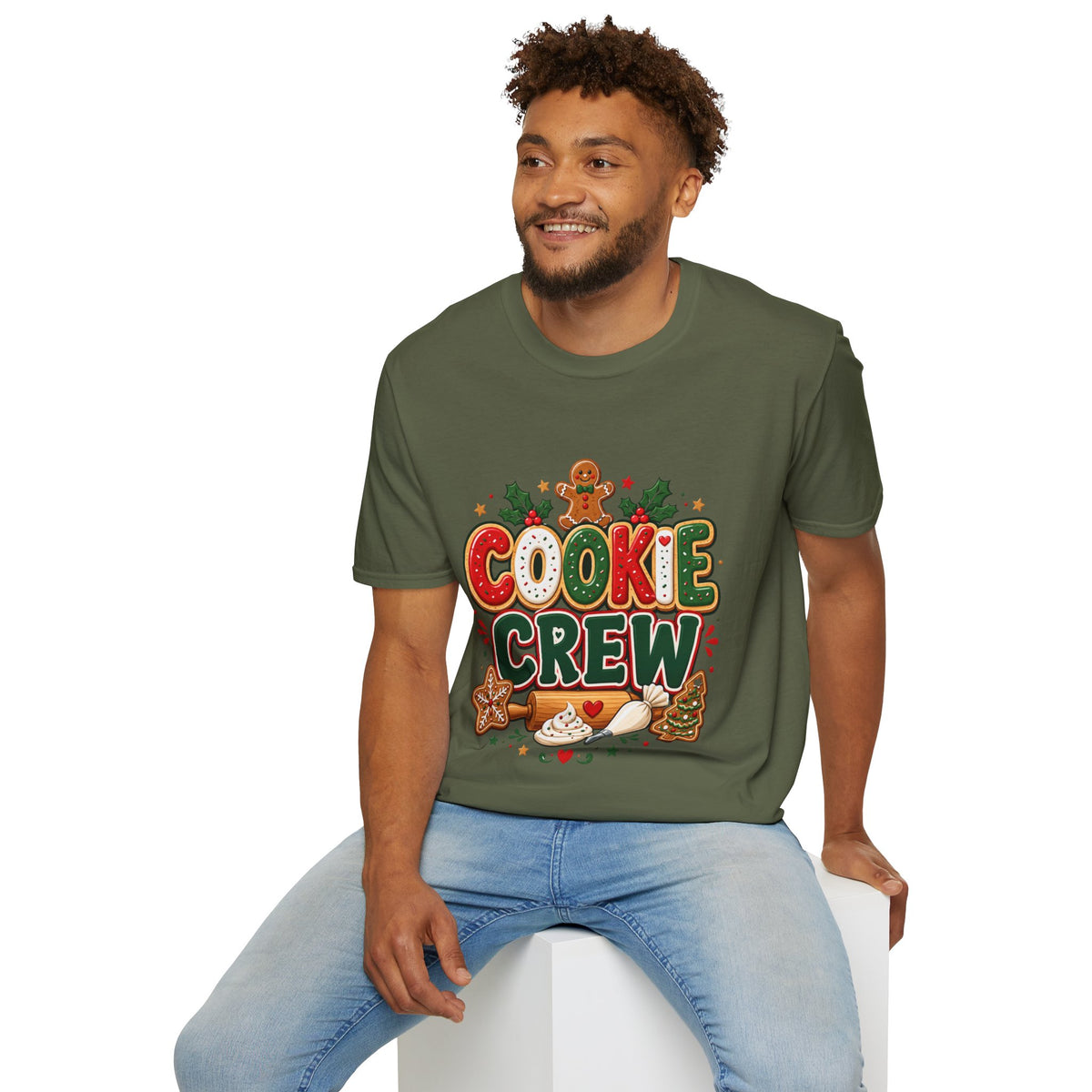 Cookie Crew T-Shirt — Christmas Gingerbread Holiday Tee