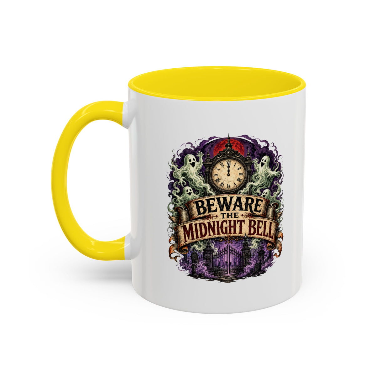 Halloween Beware Of Midnight Accent Coffee Mug