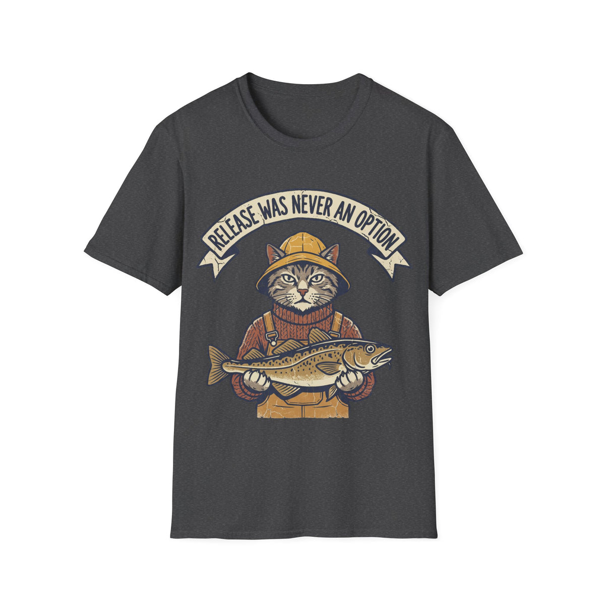 T-Shirt — “Please Was Never An Option” Cat Fisher Graphic Tee - Trending Now - September 2026