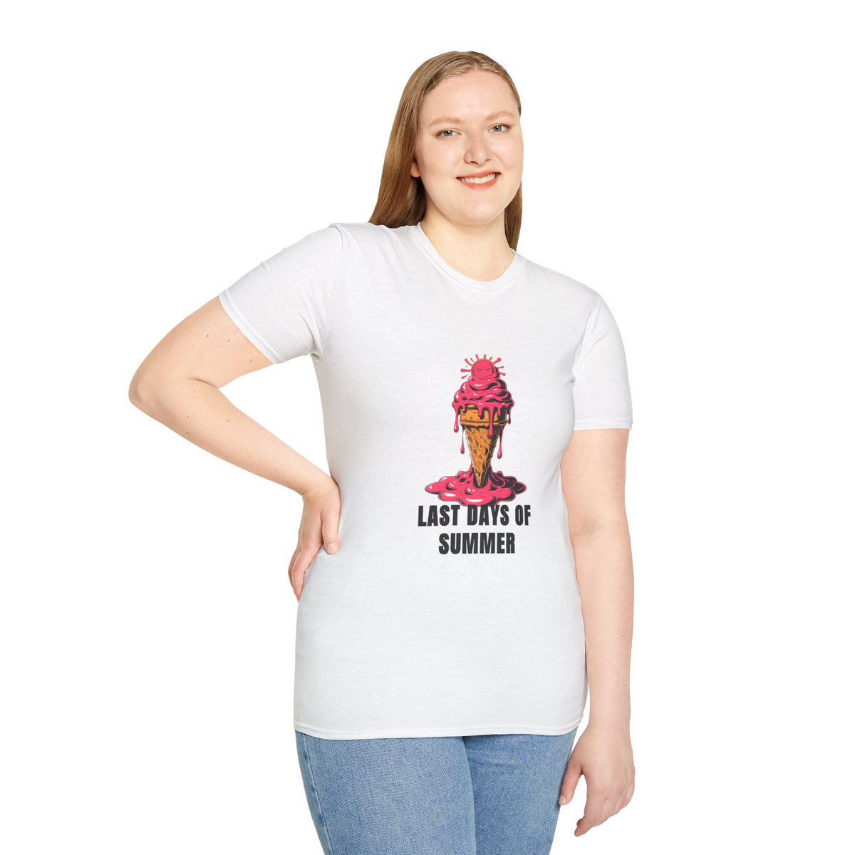 Ice Cream Melt T-Shirt — "Last Days of Summer" Graphic Tee - Trending Now - August 2026