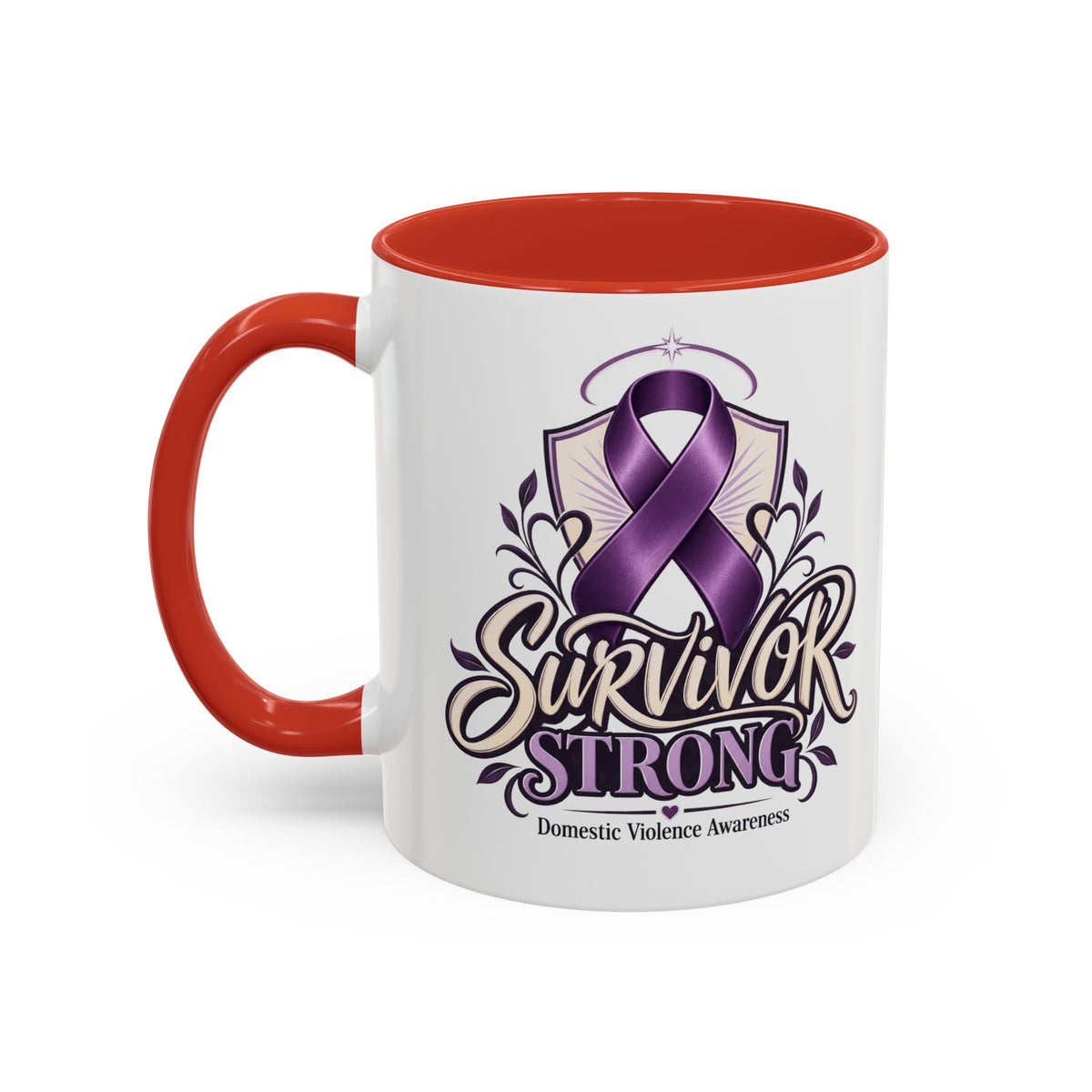 Domestic Violence Awareness Survivor Strong Coffee Mug