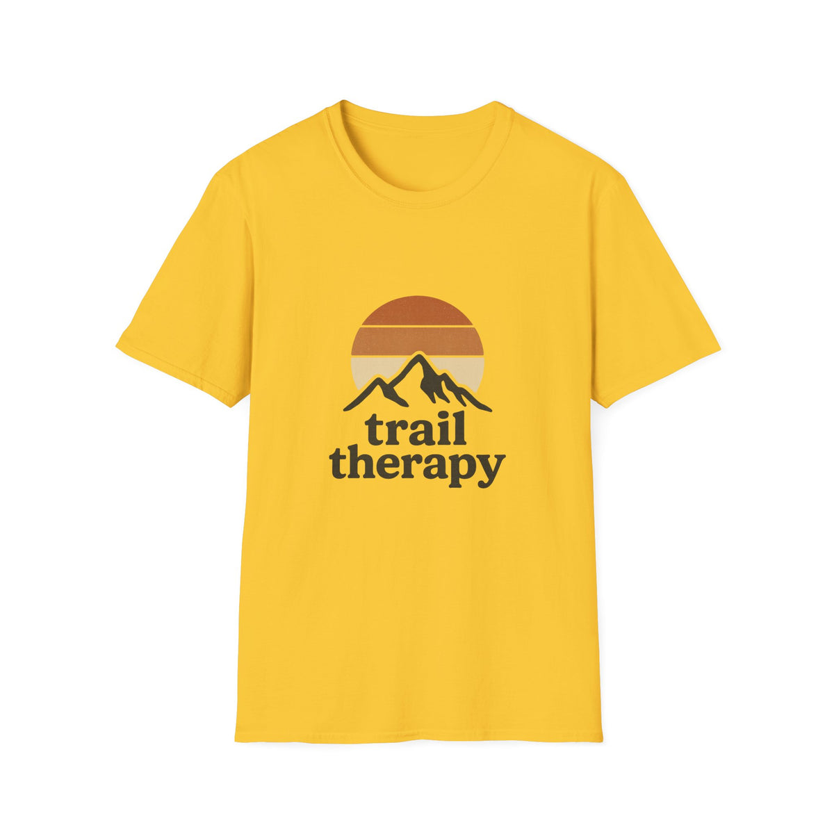 Mountain Therapy Sunset T‑Shirt — Retro Nature Adventure Tee - Trending Now - August 2026