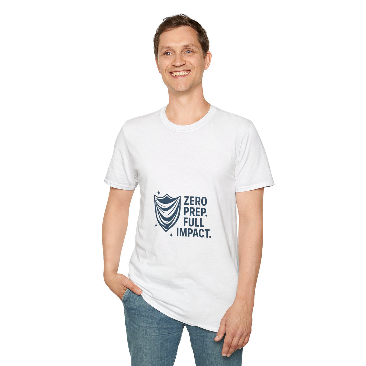 Zero Prep Full Impact Motivational Workout Graphic Tee - Trending Now - October 2026
