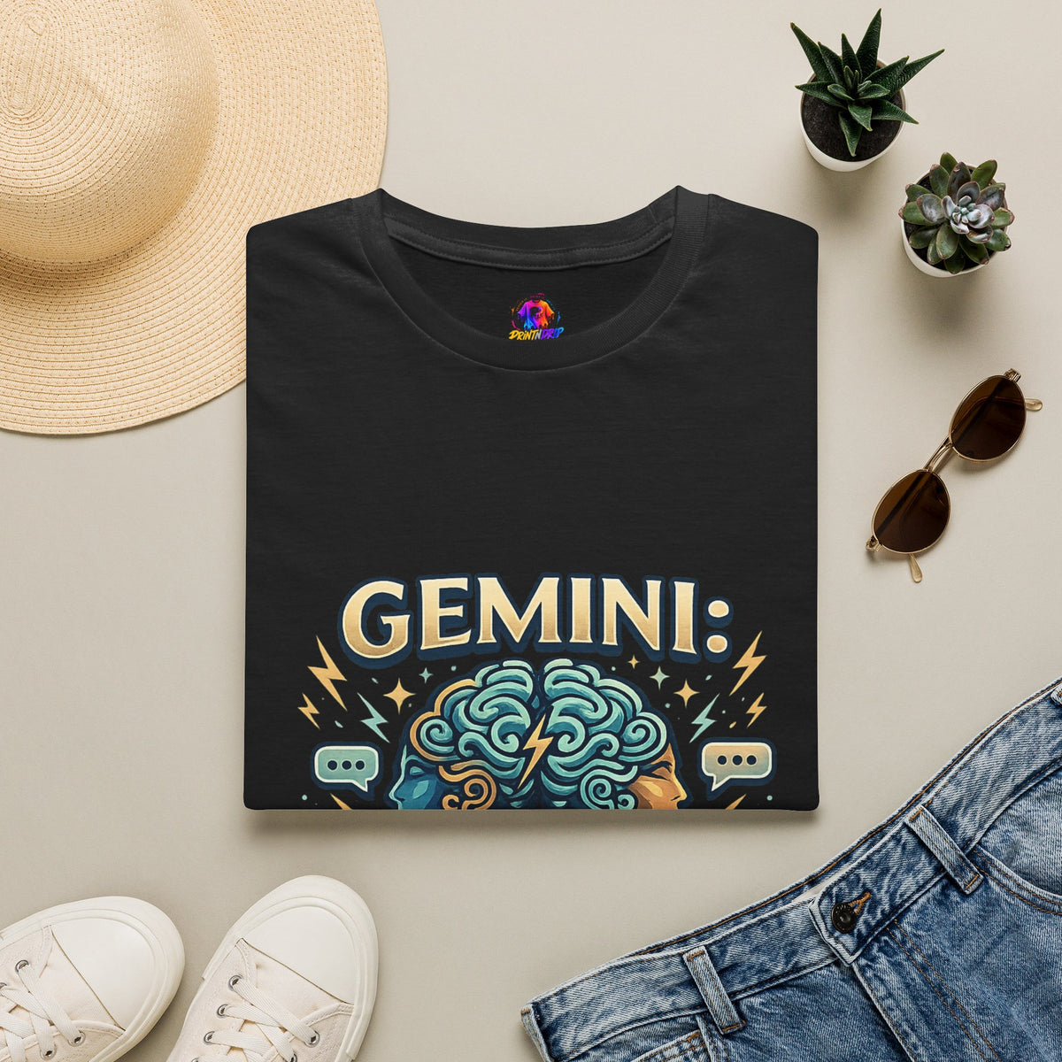 Zodiac  Gemini Unisex Softstyle T-Shirt