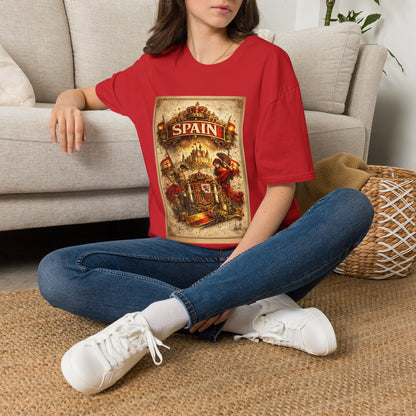 Spain Vintage Travel Graphic T‑Shirt — Retro Spanish Landmark Tee