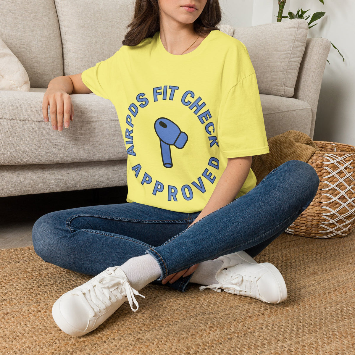 T‑Shirt — “AirPods Fit Check Approved” Graphic Tee - Trending Now - August 2026