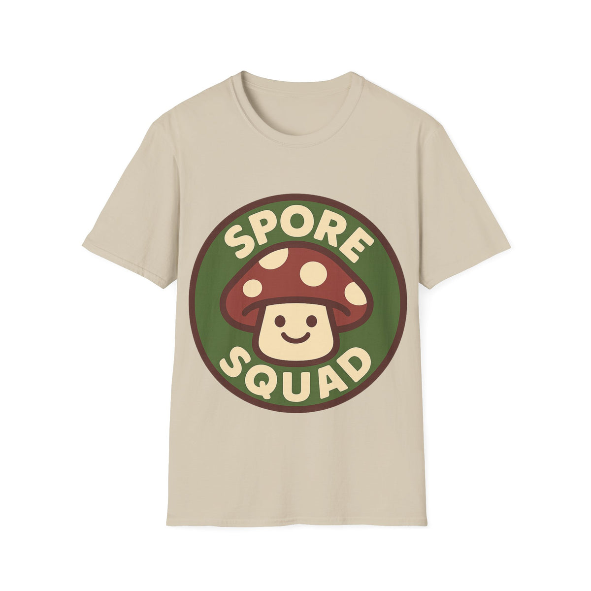 Spore Squad T-Shirt — Cute Mushroom Graphic Tee for Gamers & Fungi Fans - Trending Now - September 2026