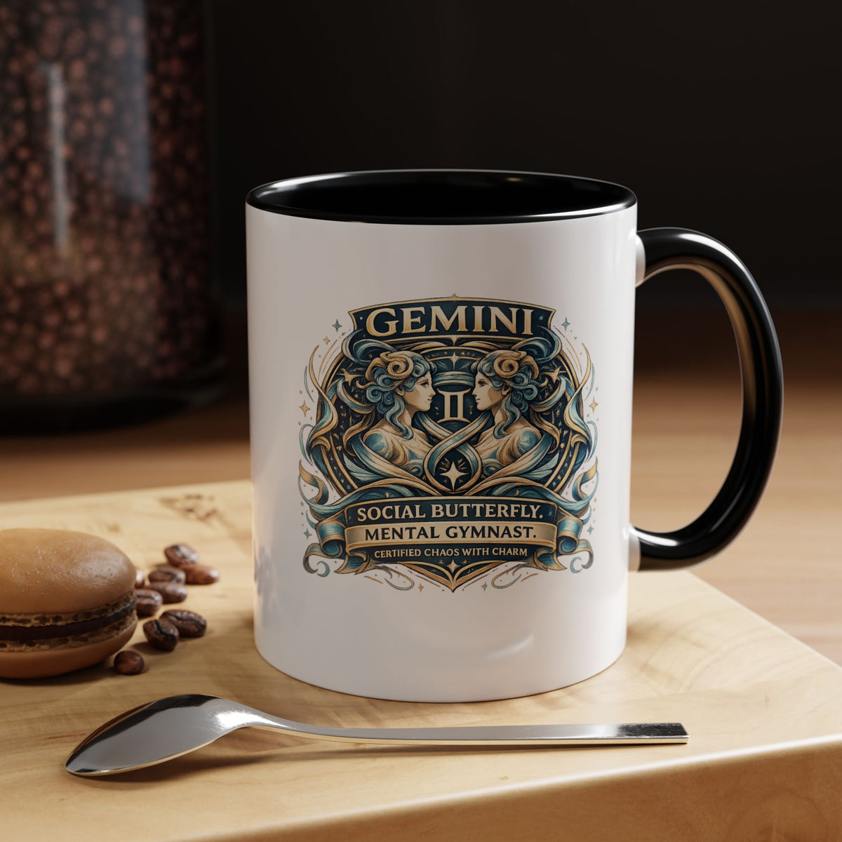 Zodiac  Gemini Accent Coffee Mug