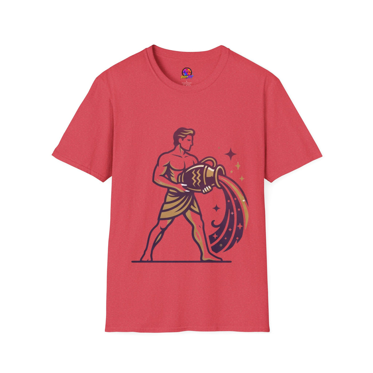 Aquarius Zodiac T-Shirt — Water Bearer Astrology Tee