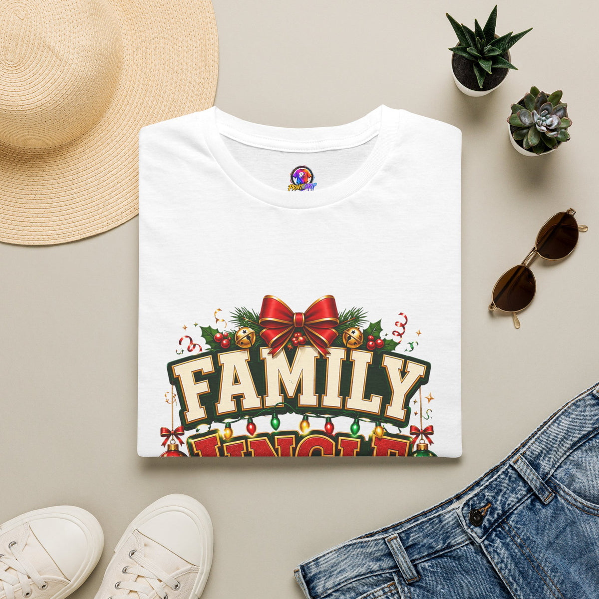 Family Jingle Squad Christmas T-Shirt — Festive Holiday Tee