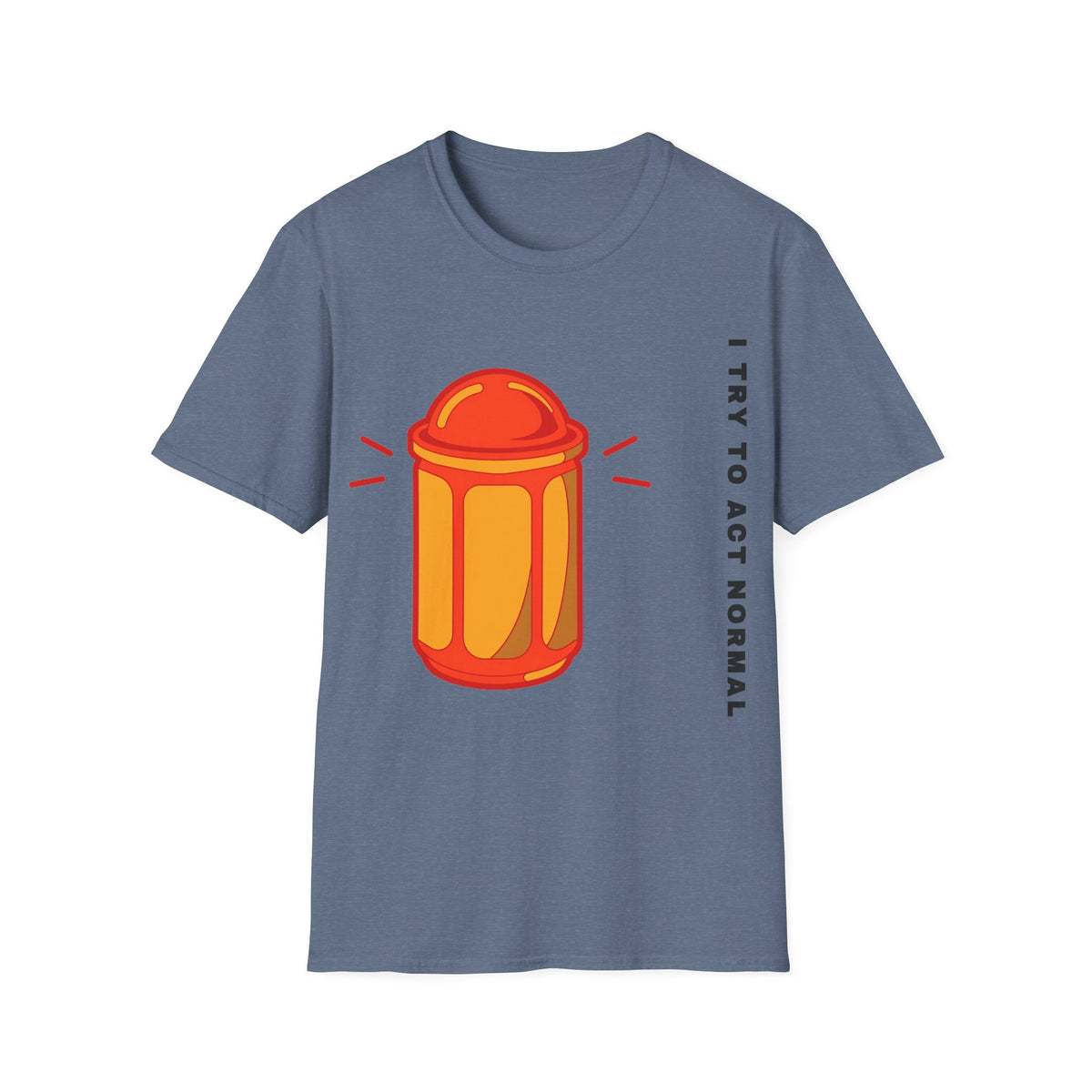 T-Shirt — 'I Try to Be a Grown-Up' Cartoon Fire Hydrant Graphic Tee - Trending Now - September 2026