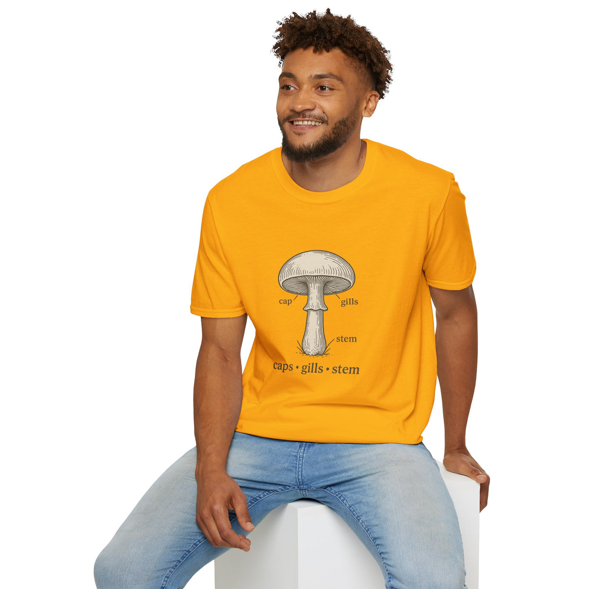 Minimal Mushroom Tee — Vintage Botanical Mushroom Graphic T‑Shirt - Trending Now - August 2026