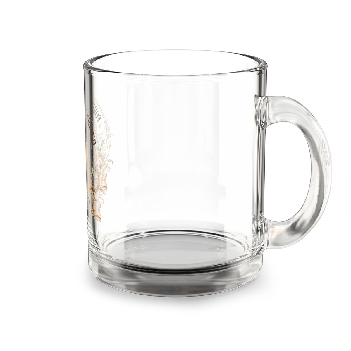Milo Bailey Dog Dad Mom Glass Mug, 10oz