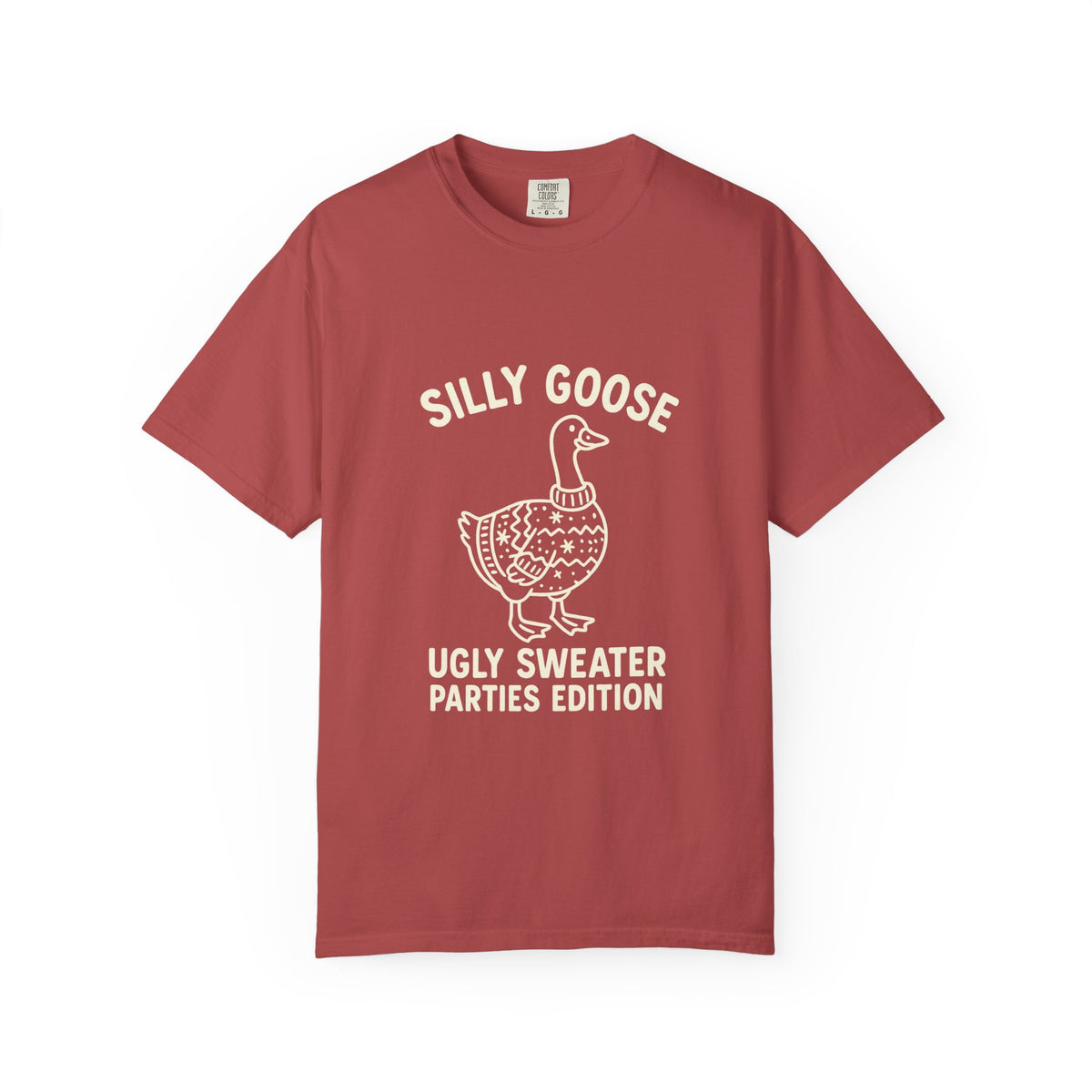 Silly Goose Ugly Sweater Parties Edition T-Shirt - Trending Now - October 2026