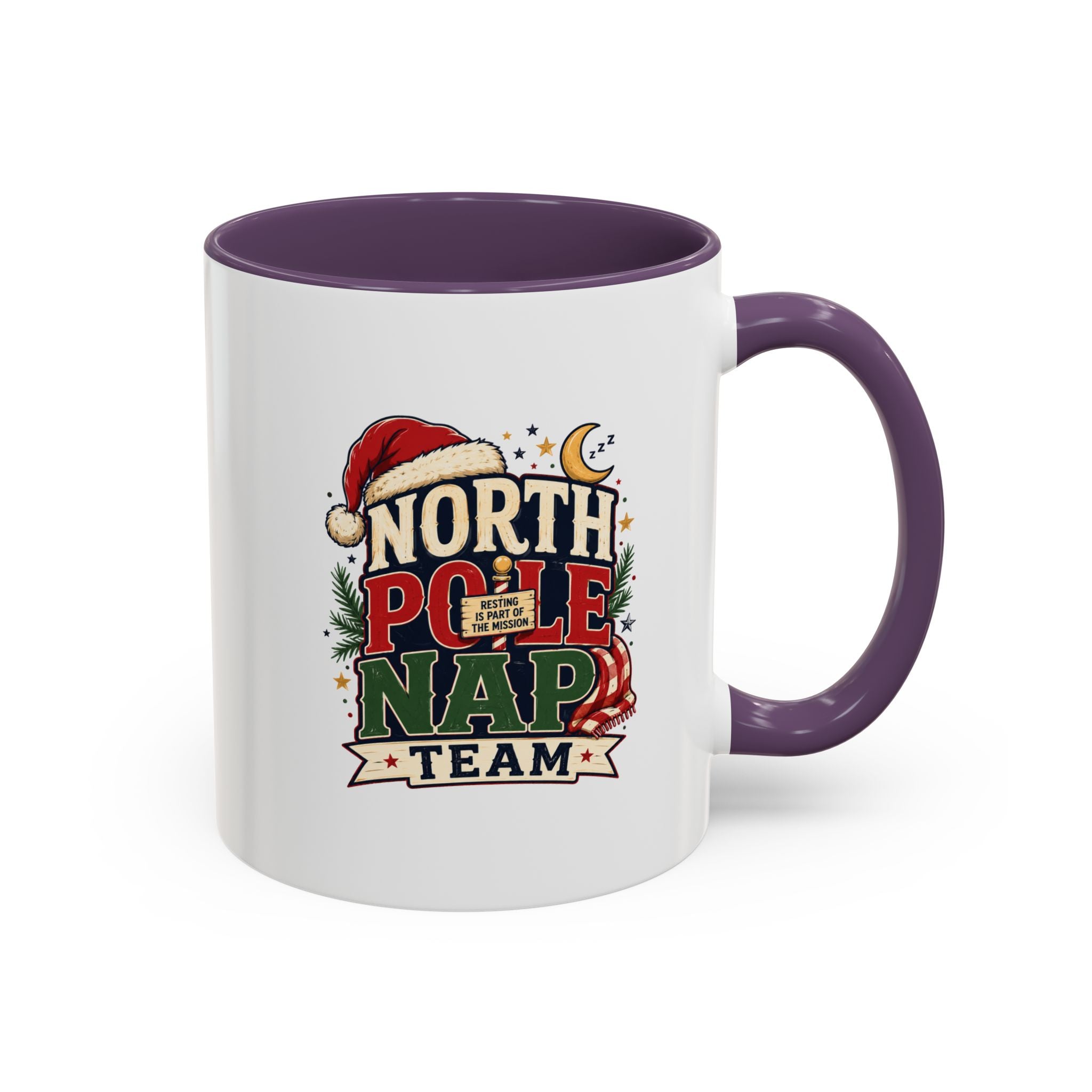 Accent Coffee Mug North Pole Nap