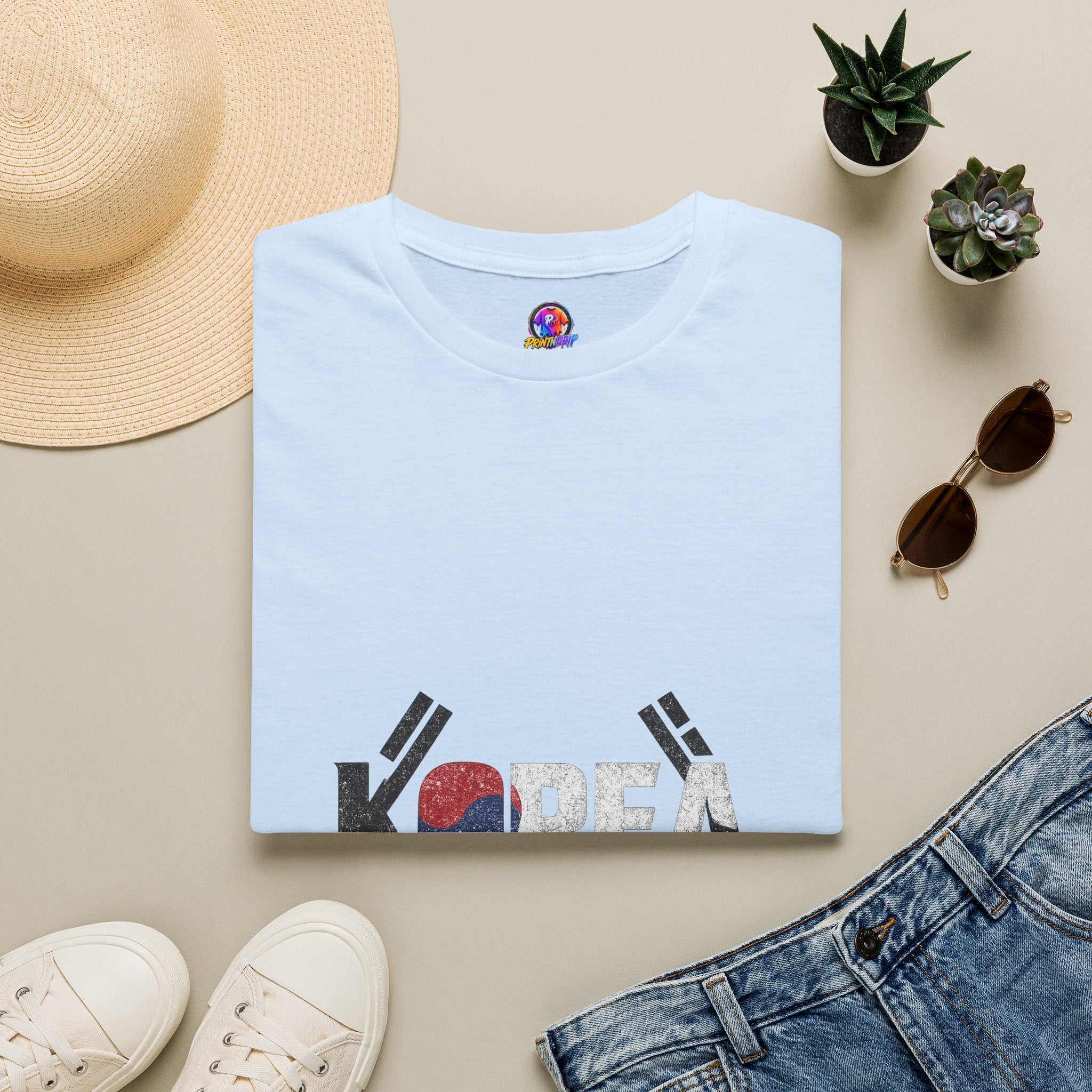 Korea Flag Graphic T-Shirt — Korean Pride Tee