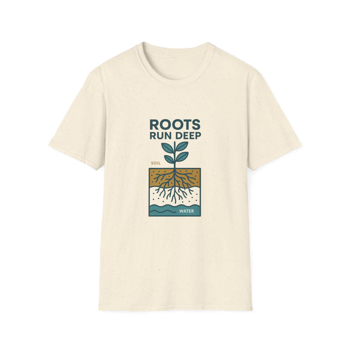 Roots Run Deep T-Shirt — Eco Plant Graphic Tee - Trending Now - August 2026
