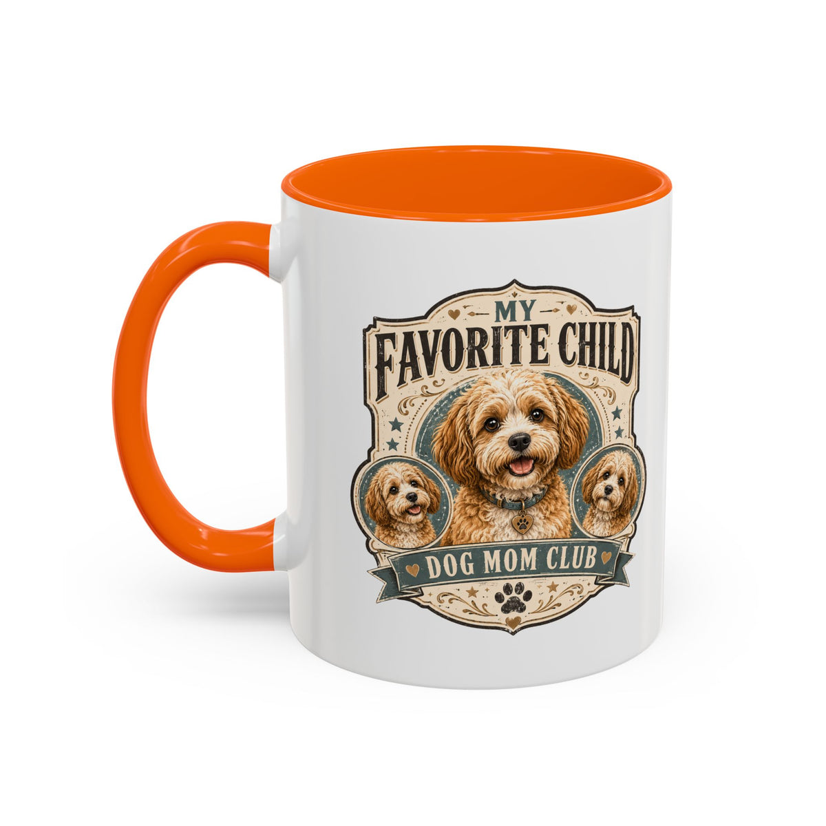Milo Bailey Dog Dad Mom My Favorite Child Dog Mom Club Accent Coffee Mug