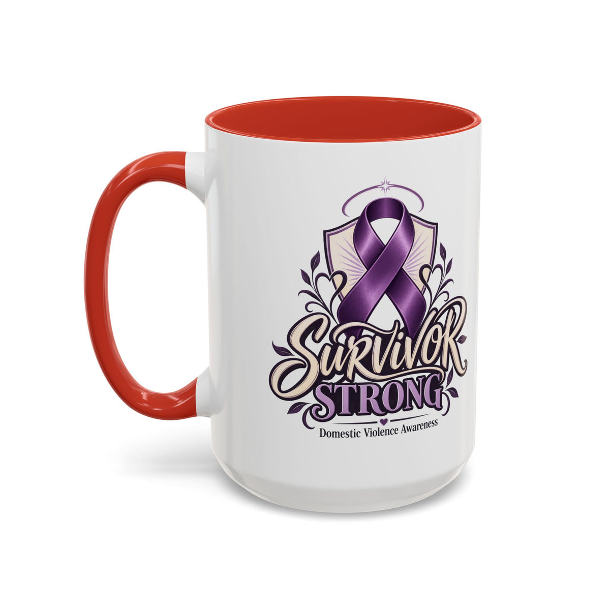 Domestic Violence Awareness Survivor Strong Coffee Mug