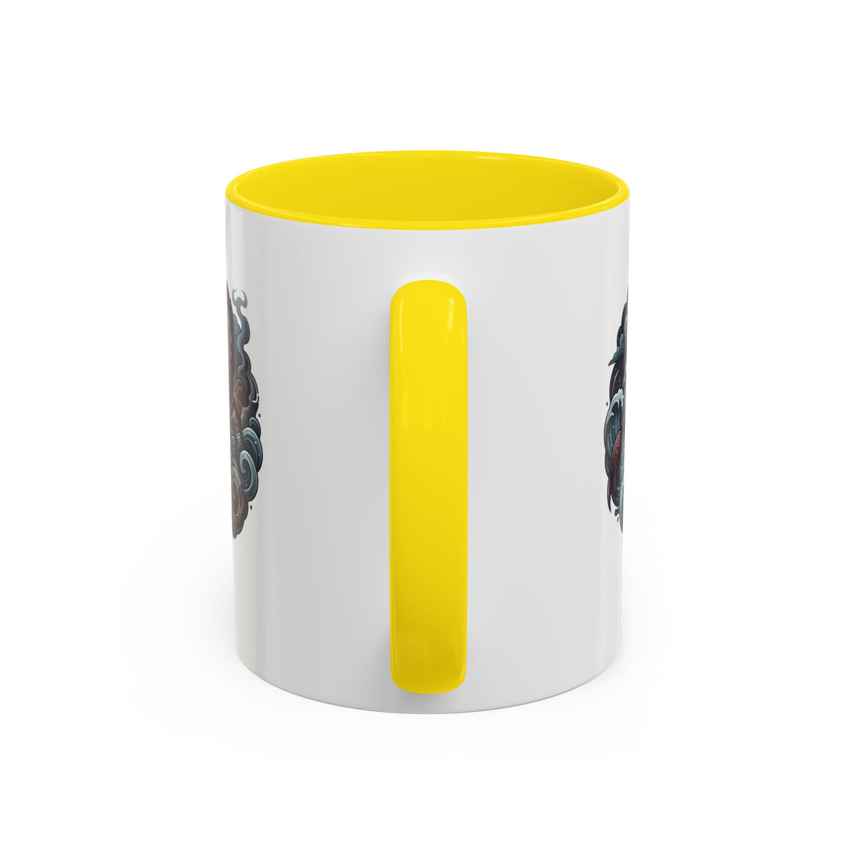 Scorpion Ocean Accent Coffee Mug – Nautical Tattoo-Style