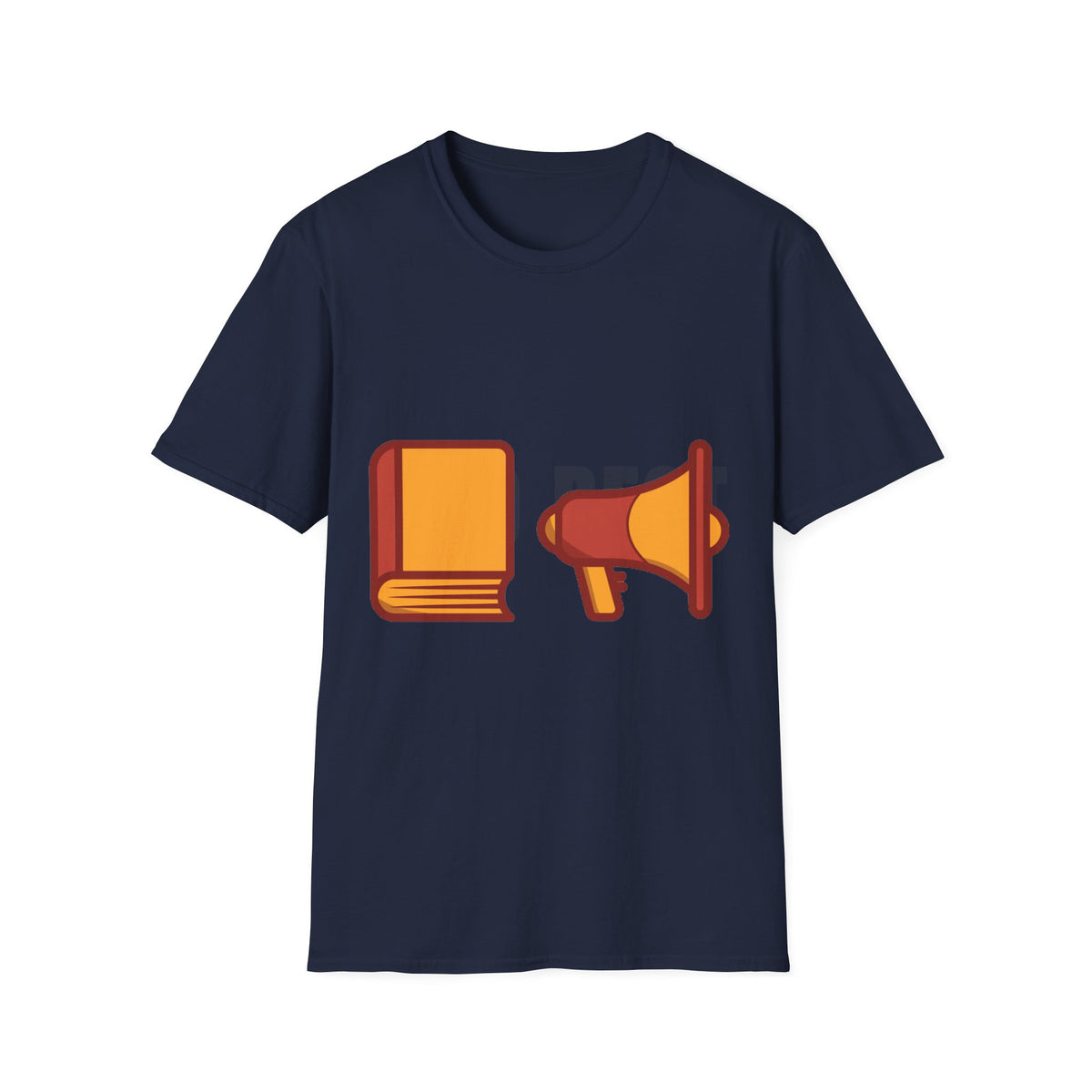 Book & Megaphone T-Shirt — Literary Advocate Tee - Trending Now - September 2026
