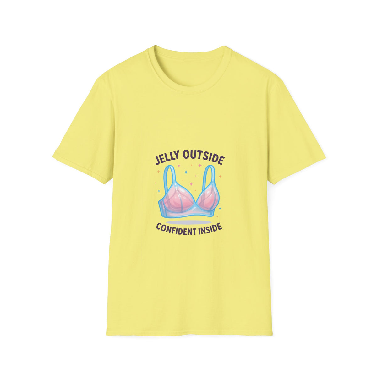 T-Shirt — "Jelly Outside, Confident Inside" Bikini Illustration- Trending Now - October 2026