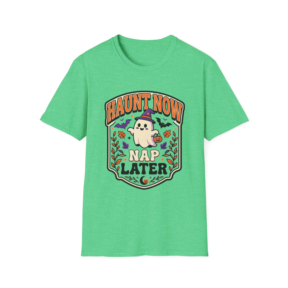 Haunt Now Nap T-Shirt – Cute Halloween Ghost Graphic Tee - Trending Now - August 2026