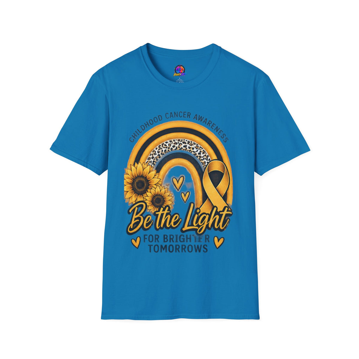 Be the Light Childhood Cancer Awareness T-Shirt