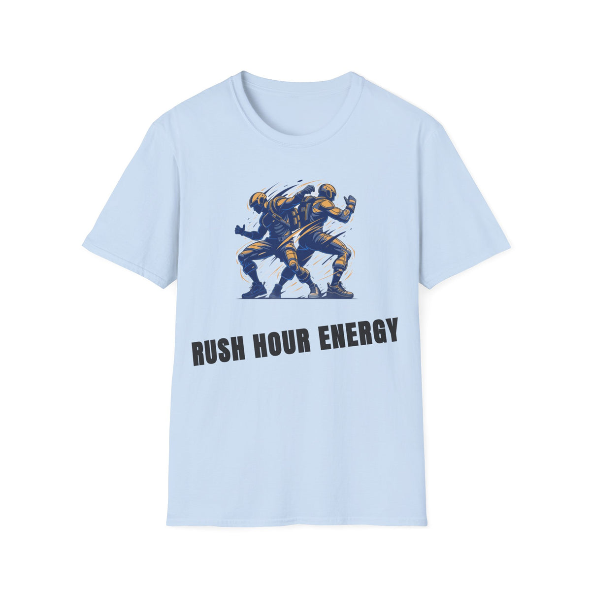 T-Shirt — 'Rush Hour Energy' Football Player Graphic Tee - Trending Now - September 2026