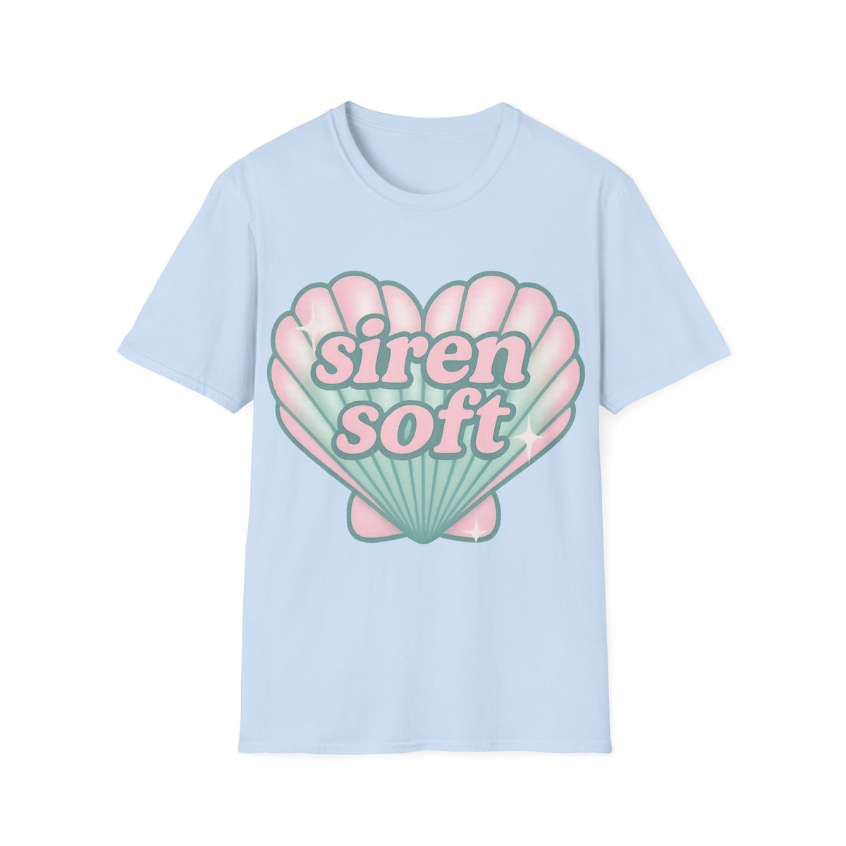 Siren Soft Shell Tee — Cute Pastel Shell Graphic T-Shirt - Trending Now - September 2026