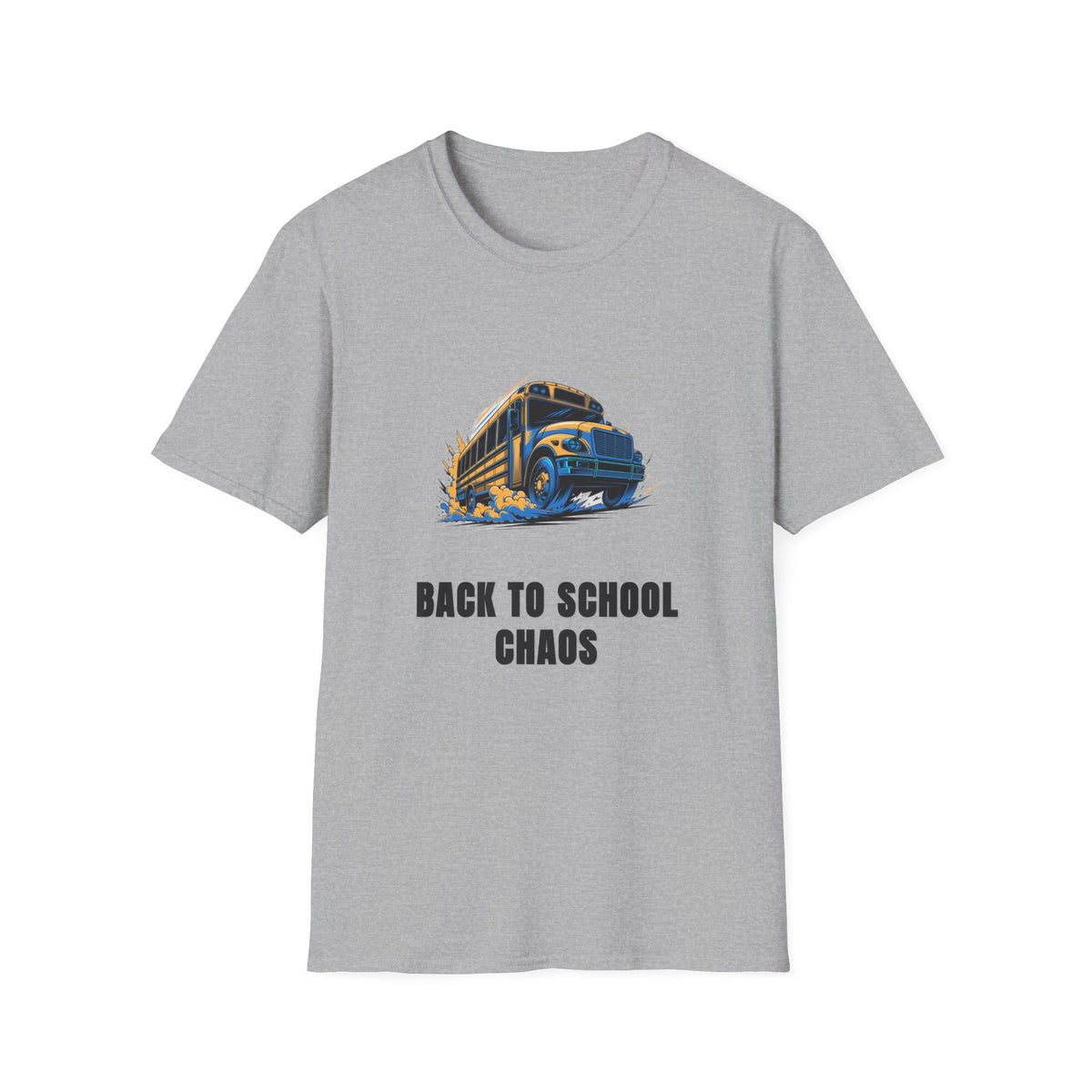 Back to School Chaos T-Shirt — Graphic School Bus Tee - Trending Now - August 2026