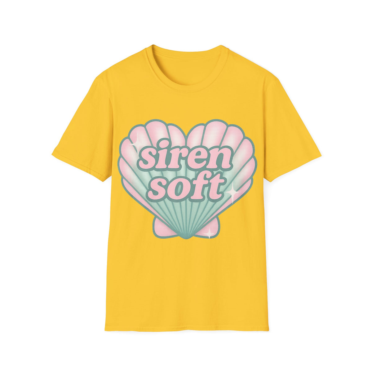 Siren Soft Shell Tee — Cute Pastel Shell Graphic T-Shirt - Trending Now - September 2026