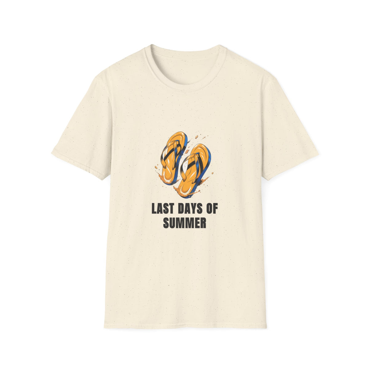 T-Shirt — Last Days of Summer Flip Flops Graphic Tee - Trending Now - August 2026