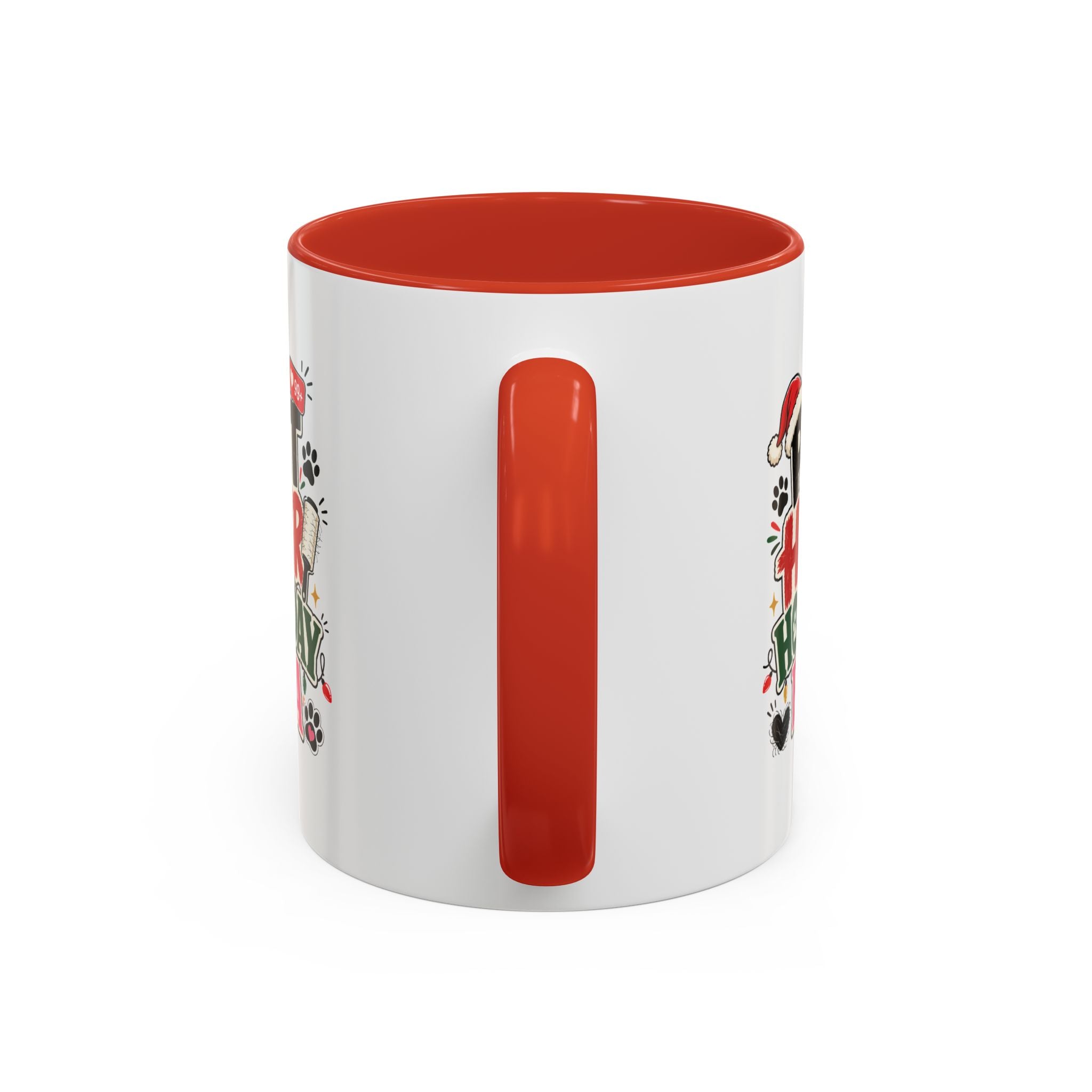 Modern Day Christmas Pet Hair Holiday Era Coffee Mug