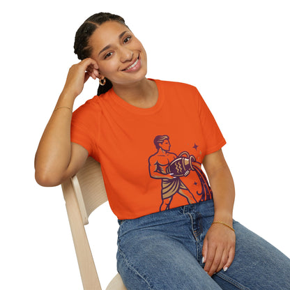 Aquarius Zodiac T-Shirt — Water Bearer Astrology Tee