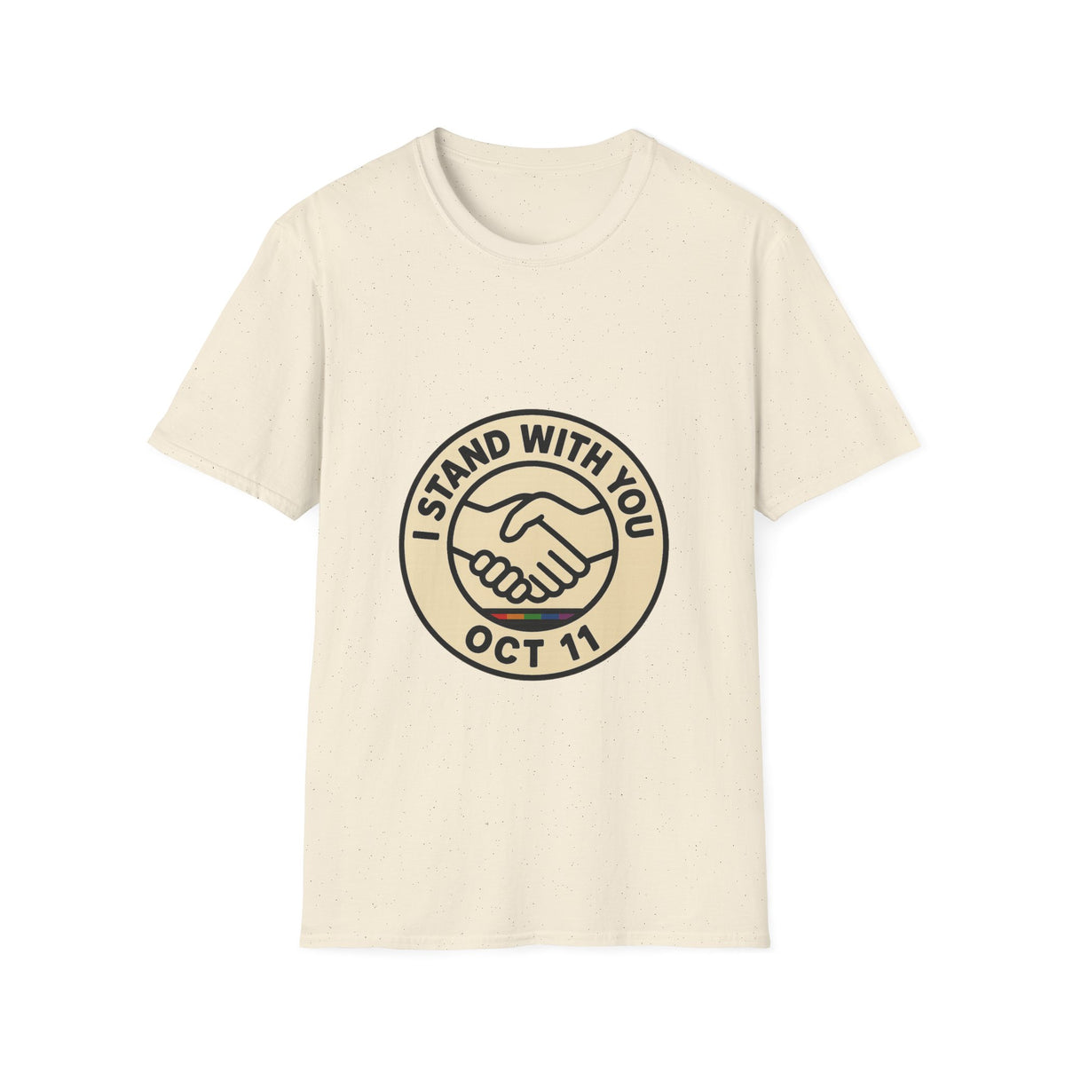 I Stand With You Oct 11 T‑Shirt — Solidarity Handshake Tee - Trending Now - October 2026