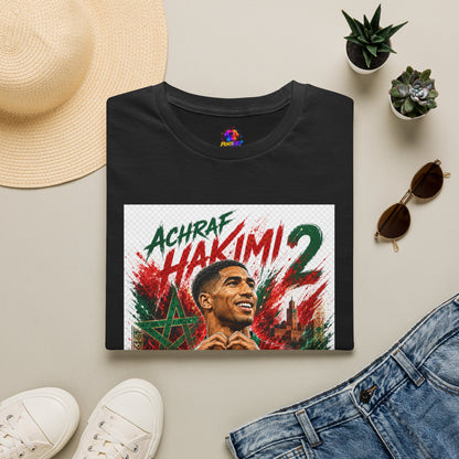 Achraf Hakimi #2 Soccer T-Shirt — Morocco Football Fan Tee