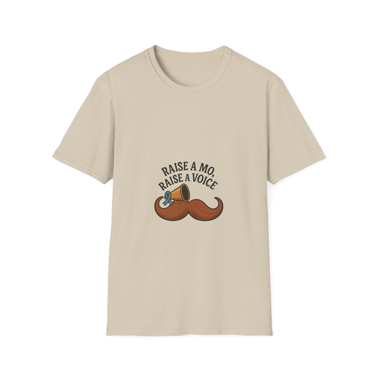 Raise a Mo, Raise a Voice Mustache T-Shirt - Trending Now - October 2026