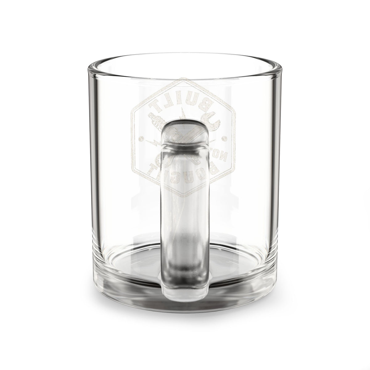 Glass Mug, 10oz Milo Bailey Dog Dad Mom Glass Mug, 10oz