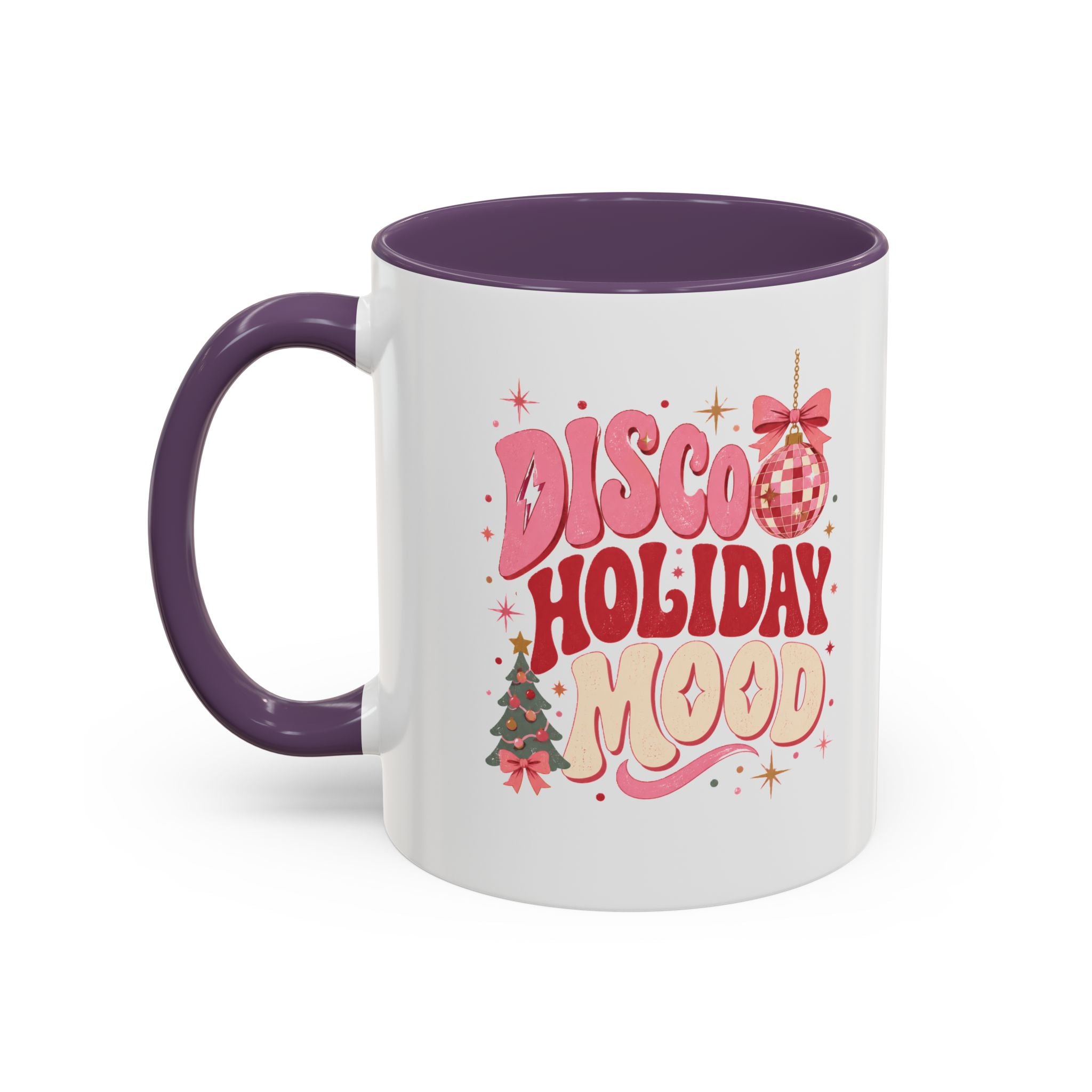 Modern Day Christmas Disco Holiday Mood Coffee Mug