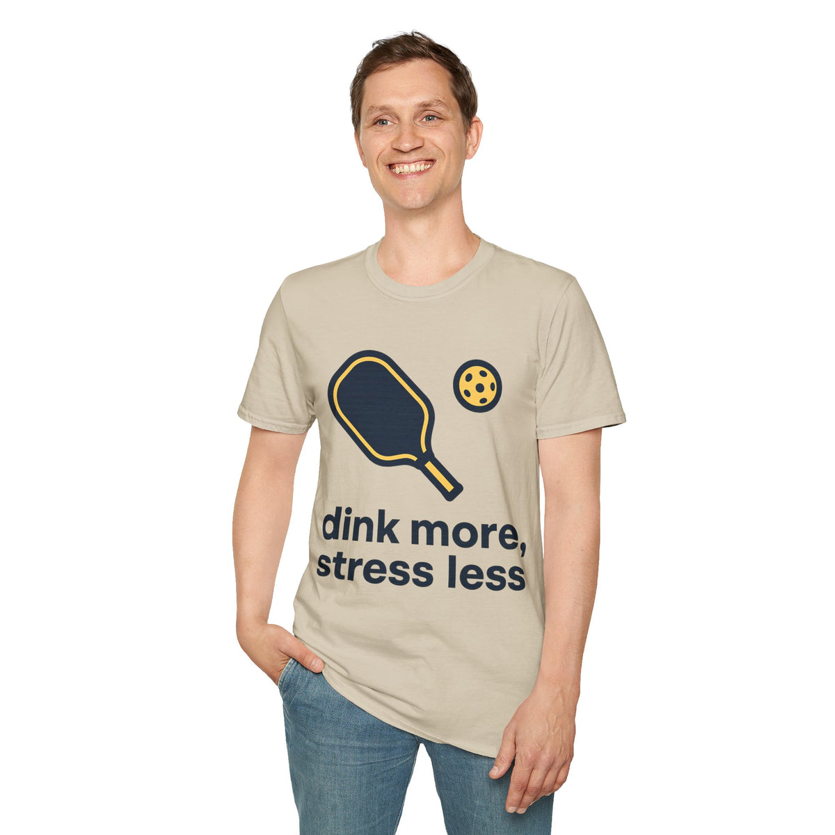 Pickleball Paddle & Ball T‑Shirt — Minimalist Pickleball Player Tee - Trending Now - September 2026