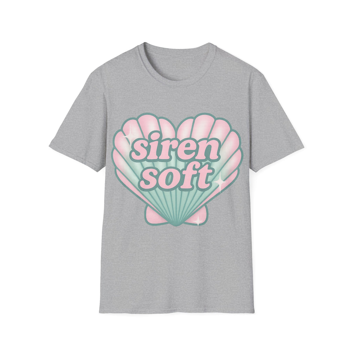 Siren Soft Shell Tee — Cute Pastel Shell Graphic T-Shirt - Trending Now - September 2026