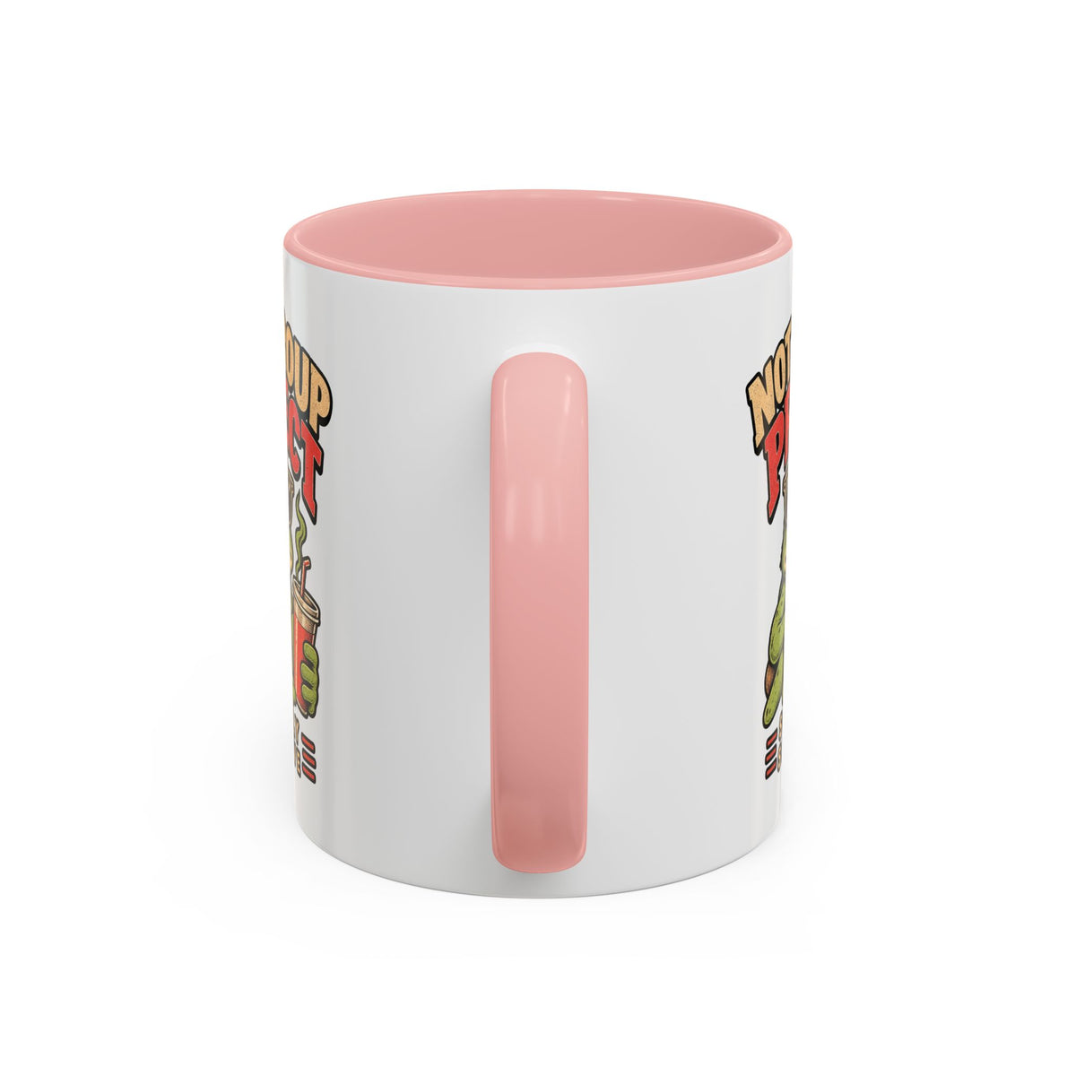 Funny And Witty "Not A Group Project" Accent Coffee Mug (11, 15oz)