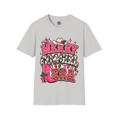 Merry Cowgirl Christmas T-Shirt