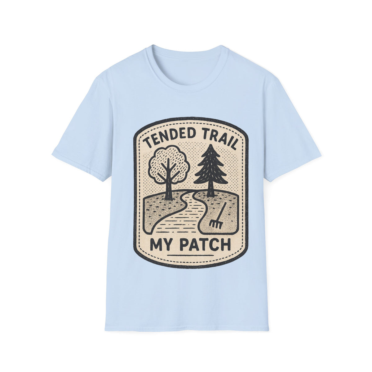 Guided Trail My Patch Vintage Badge T-Shirt, Retro Outdoor Hiking Graphic Tee - Trending Now - September 2026