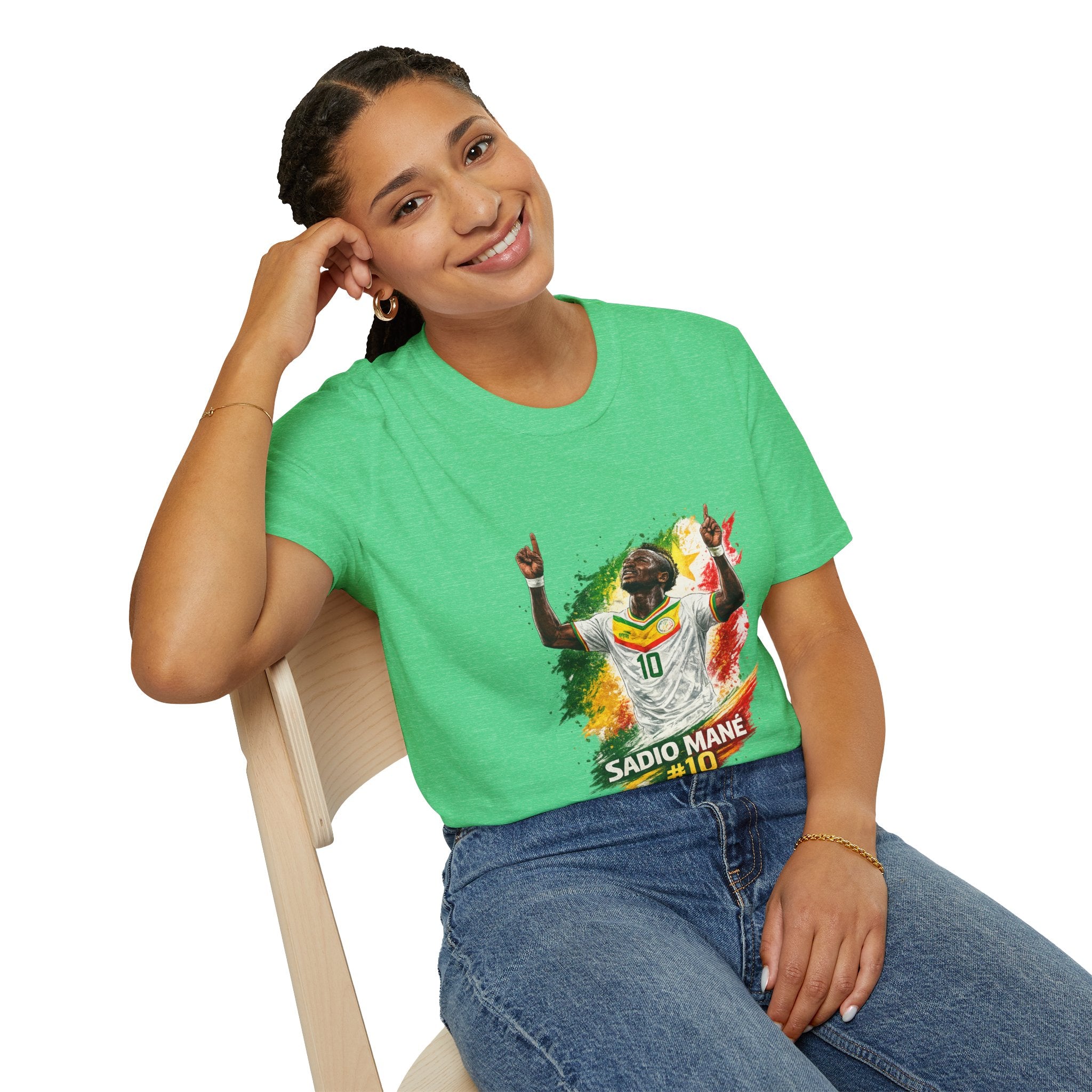 Senegal Sadio Mané Football Shirt – Tribute Soccer Tee