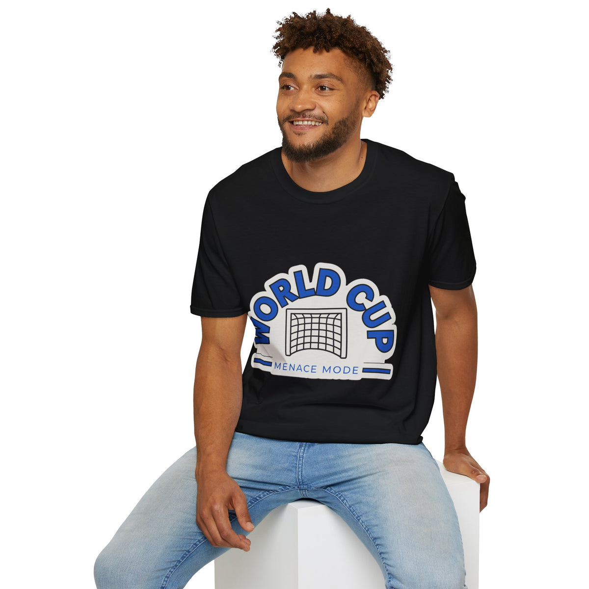 World Cup Soccer T‑Shirt — 'Menace Mode' Retro Goal Graphic - Trending Now - August 2026