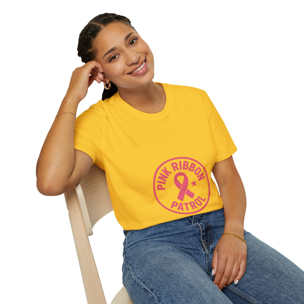 Pink Ribbon Patrol T-Shirt — Breast Cancer Awareness Tee - Trending Now - October 2026