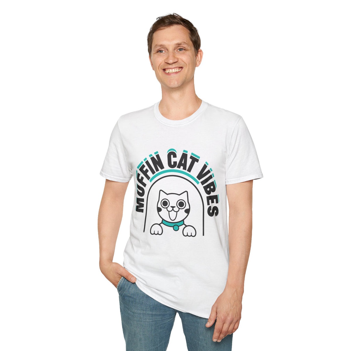 Muffin Cat Vibes T‑Shirt - Trending Now - August 2026